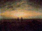 Two Men by the Sea